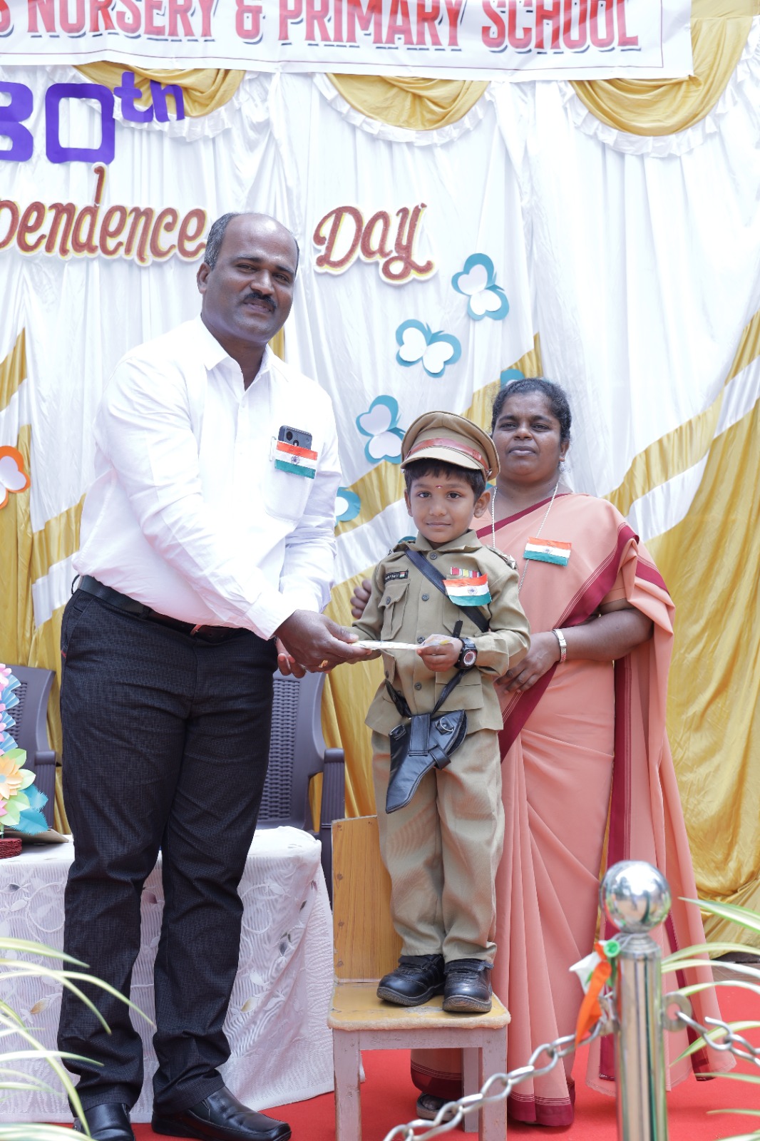 Independence Day Prize distribution